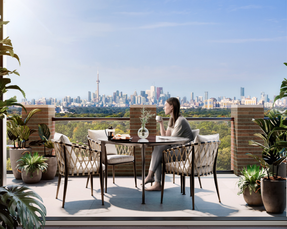 the frederic camrost felcorp leaside balcony