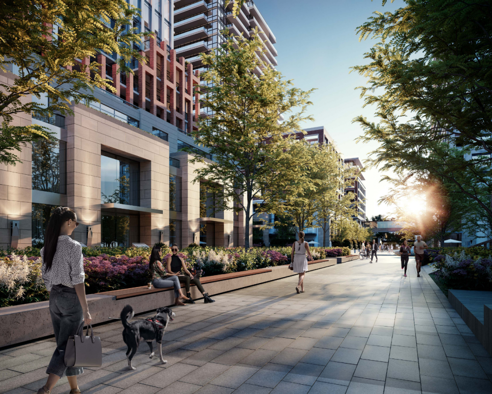 the frederic camrost felcorp leaside retail area