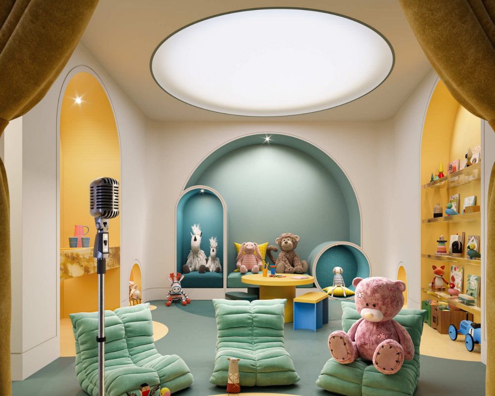 childrens play theatre at Capitol Residences at 2492 yonge