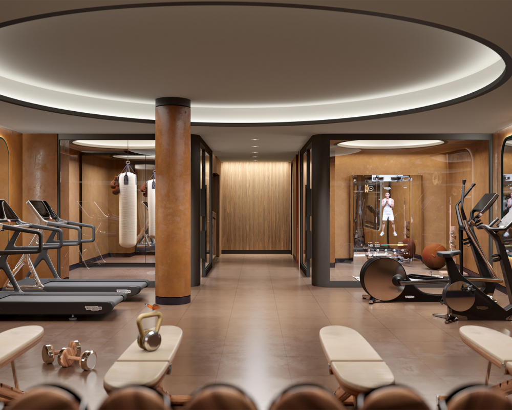 gym at Capitol Residences at 2492 yonge